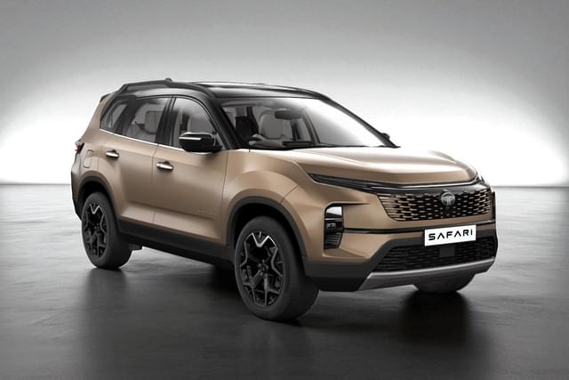 Tata Safari Black / Cosmic Gold (dual Tone) Color Image
